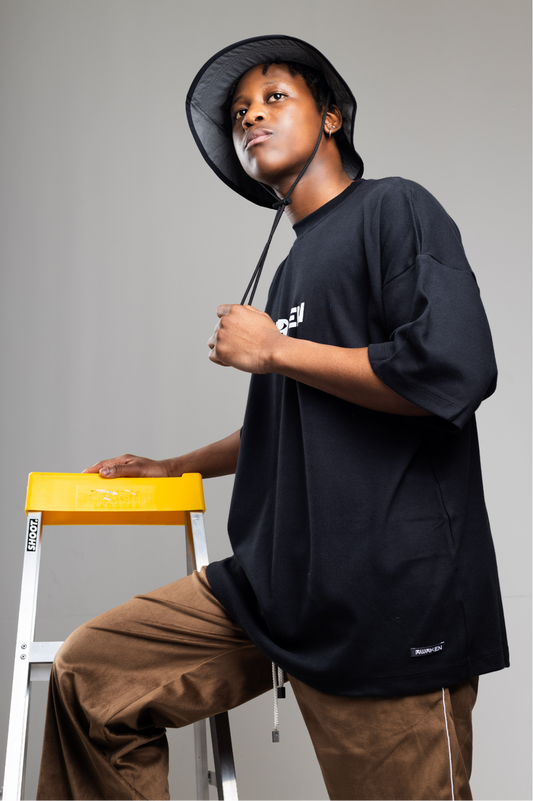 AWäKEN OVERSIZED T-SHIRT | BLACK
