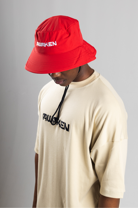 AWäKEN OVERSIZED T-SHIRT | BEIGE
