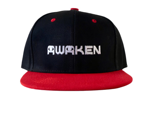 AWäKEN SNAPBACK | BLACK-RED