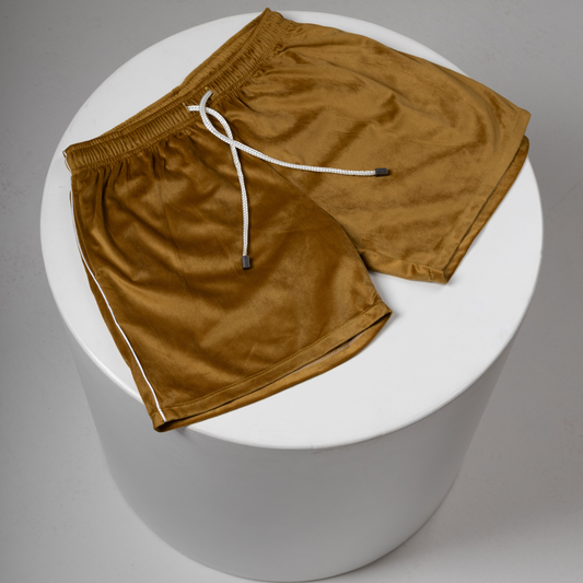 AWäKEN SHORTS | MUSTARD