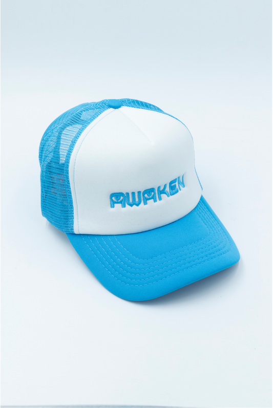 AWäKEN TRUCKER CAP | SKY BLUE