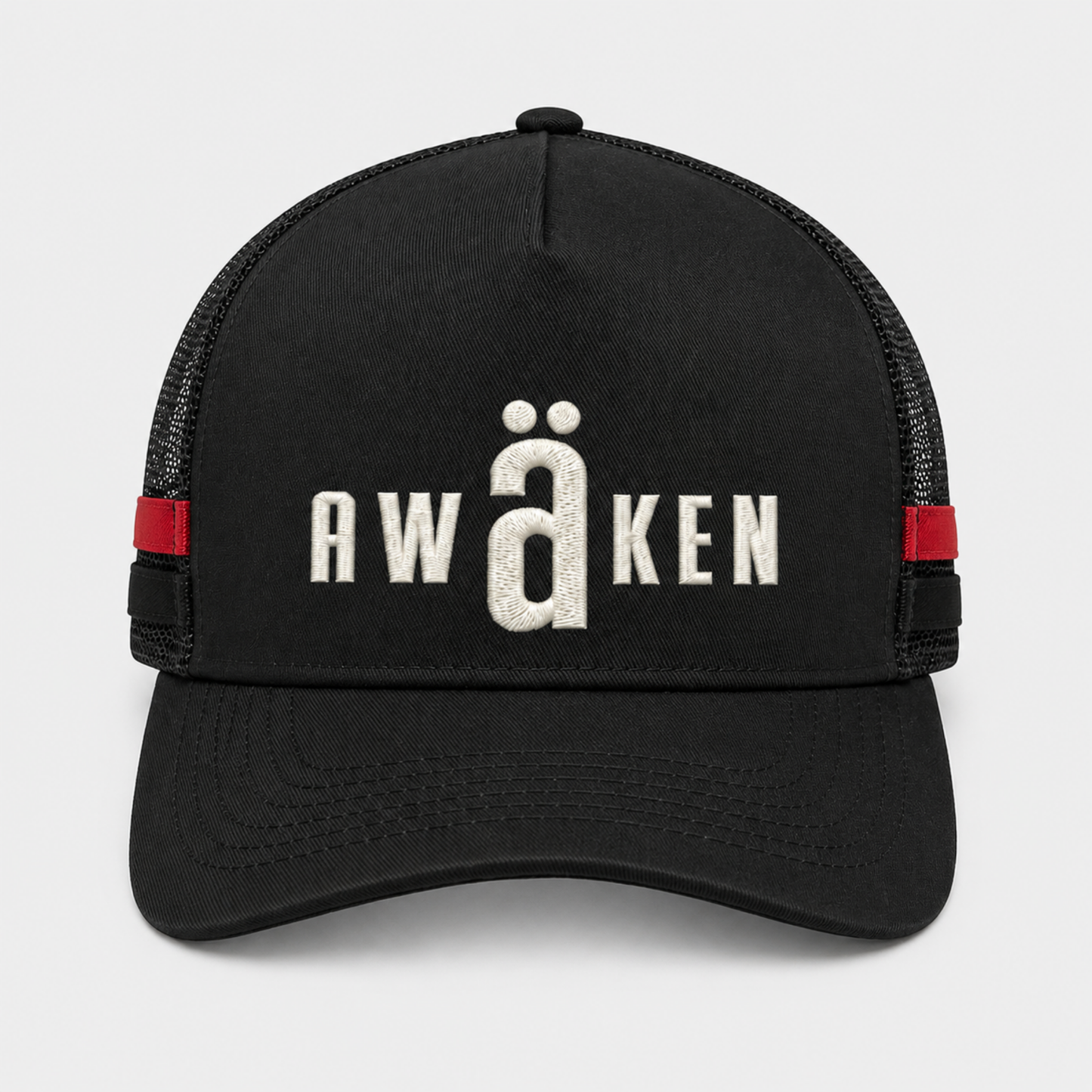 STRIPE TRUCKER | BLACK