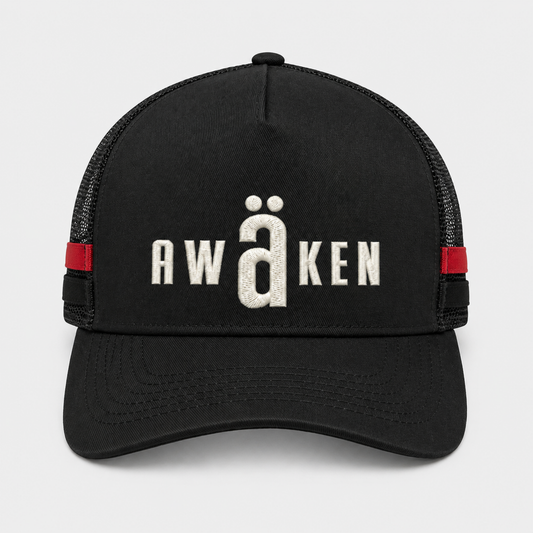 STRIPE TRUCKER | BLACK