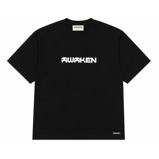 AWäKEN OVERSIZED T-SHIRT | BLACK