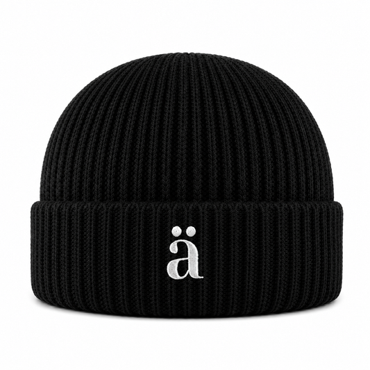 CUFFED BEANIE | BLACK