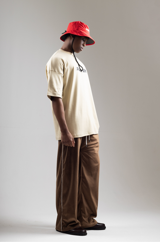 AWäKEN OVERSIZED T-SHIRT | BEIGE