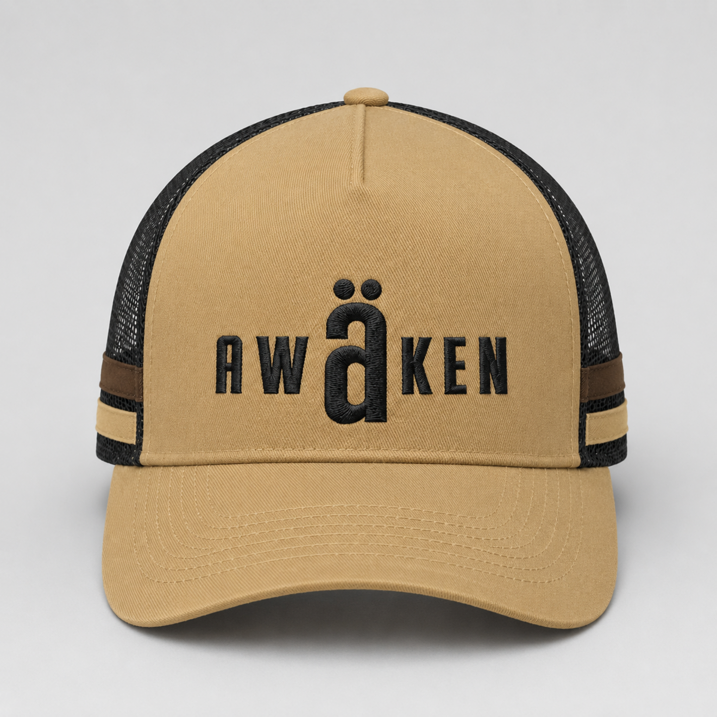 STRIPE TRUCKER | BEIGE