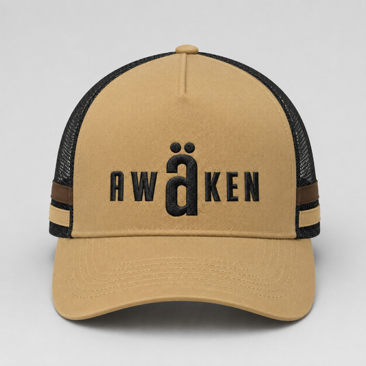 STRIPE TRUCKER | BEIGE