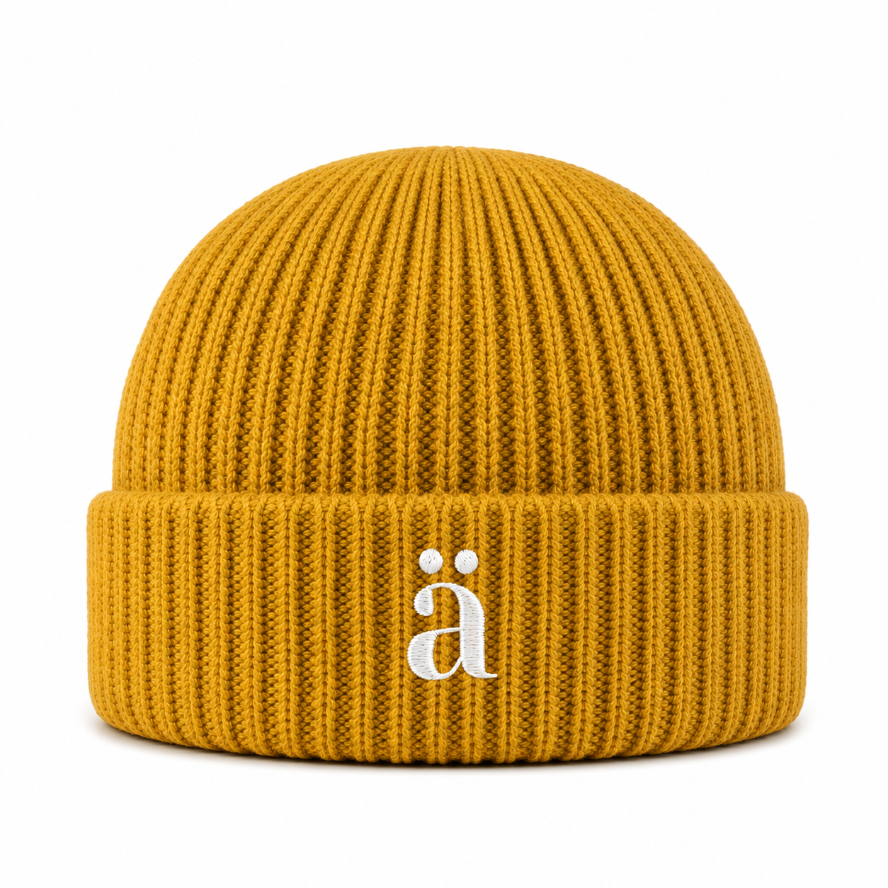 CUFFED BEANIE | MUSTARD
