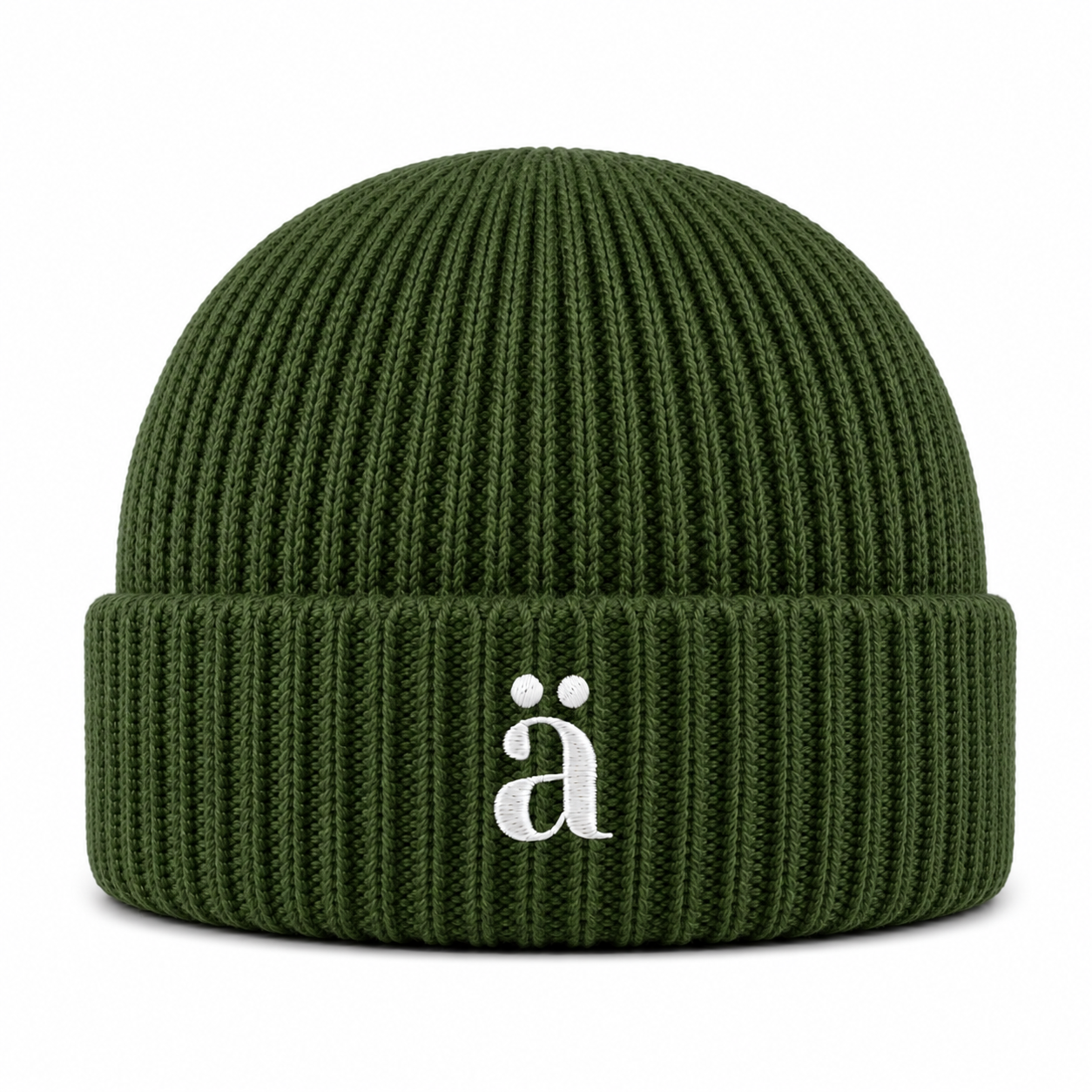 CUFFED BEANIE | EMERALD GREEN