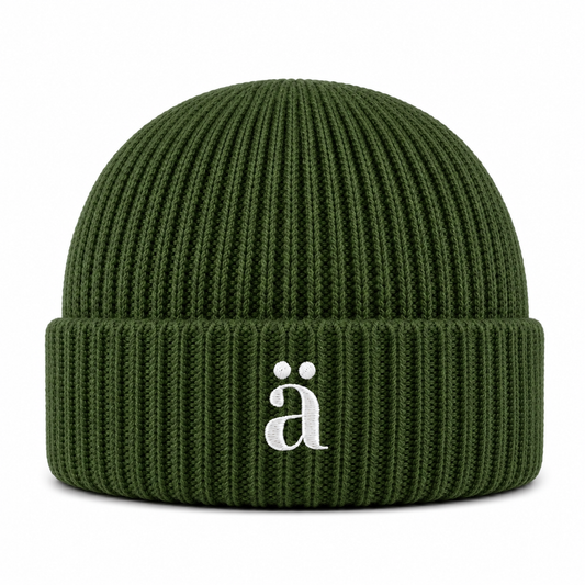 CUFFED BEANIE | EMERALD GREEN