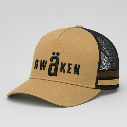 STRIPE TRUCKER | BEIGE