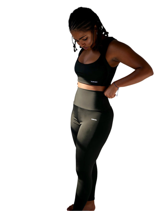 AWäKEN ATHLEISURE TIGHTS | BLACK