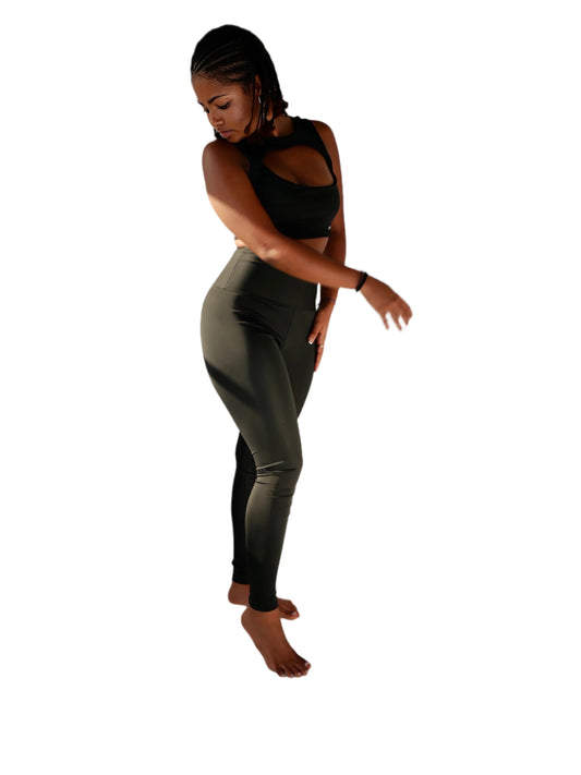AWäKEN ATHLEISURE TIGHTS | BLACK